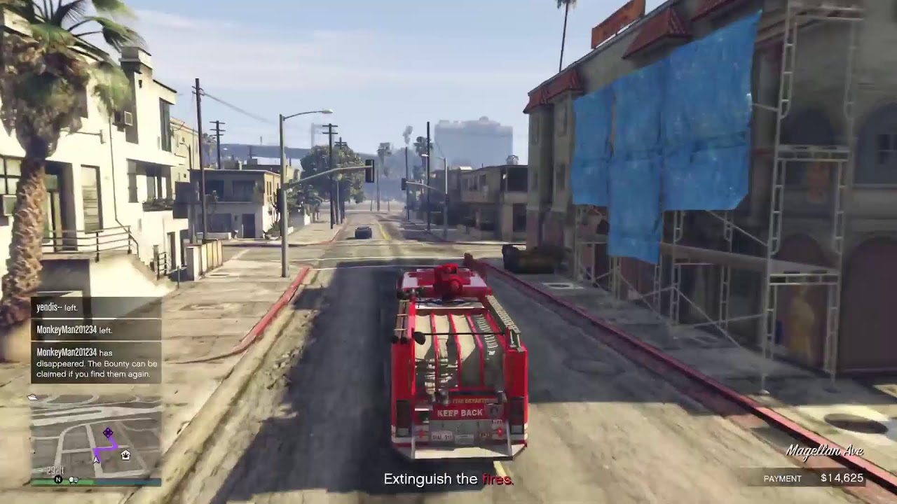 GTA_V online new fire fighter role