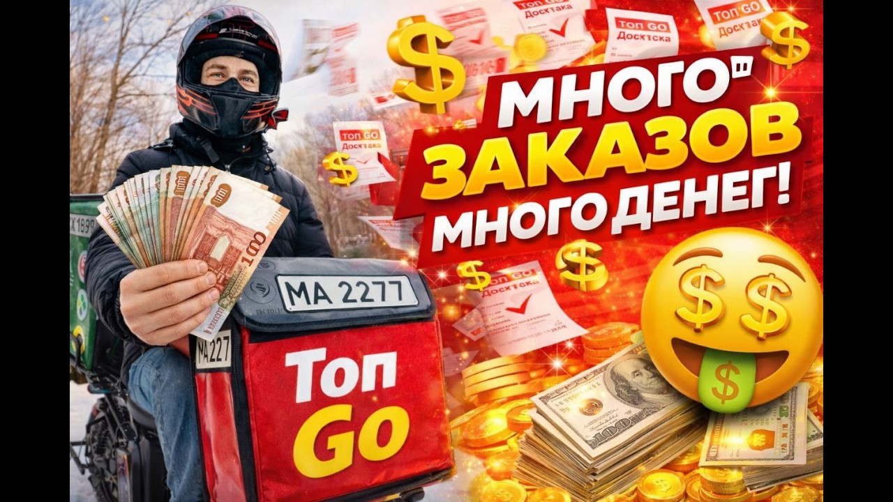 ТопGO ДОСТАВКА ЗИМОЙ В МОСКВЕ  -СВОБОДНЫЙ СЛОТ НА ЭЛЕКТРОВЕЛО!!!!