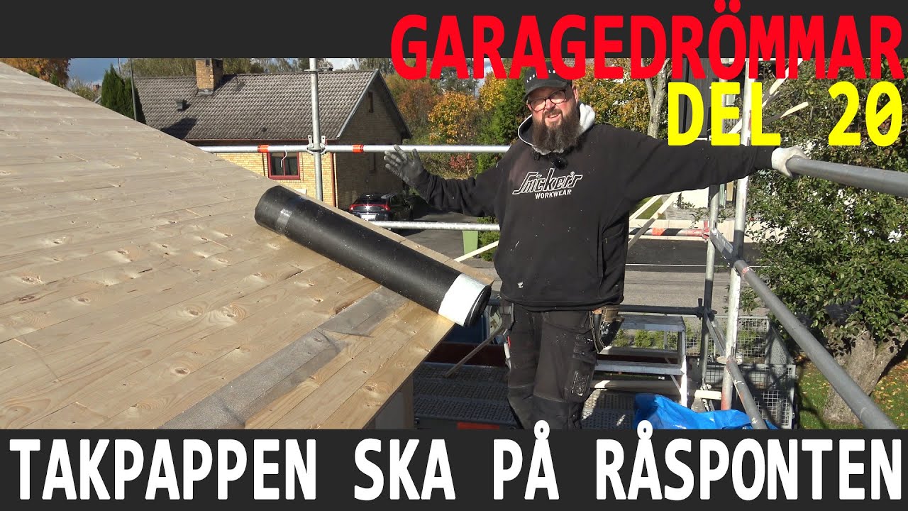 Garagedrömmar 20 - Takpapp