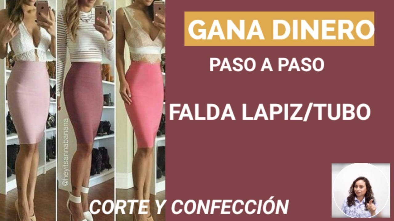 Falda Lapiz//aprende y gana dinero haciendo esta falda// diy falda lapiz o tubo//Lizbeth Ramirez👗💗