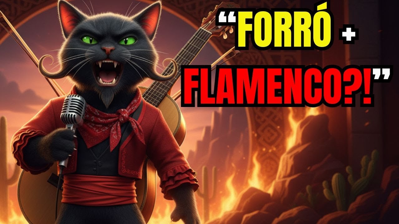 Forró + Flamenco Esse Gato Quebrou a Internet! AUMIGATO