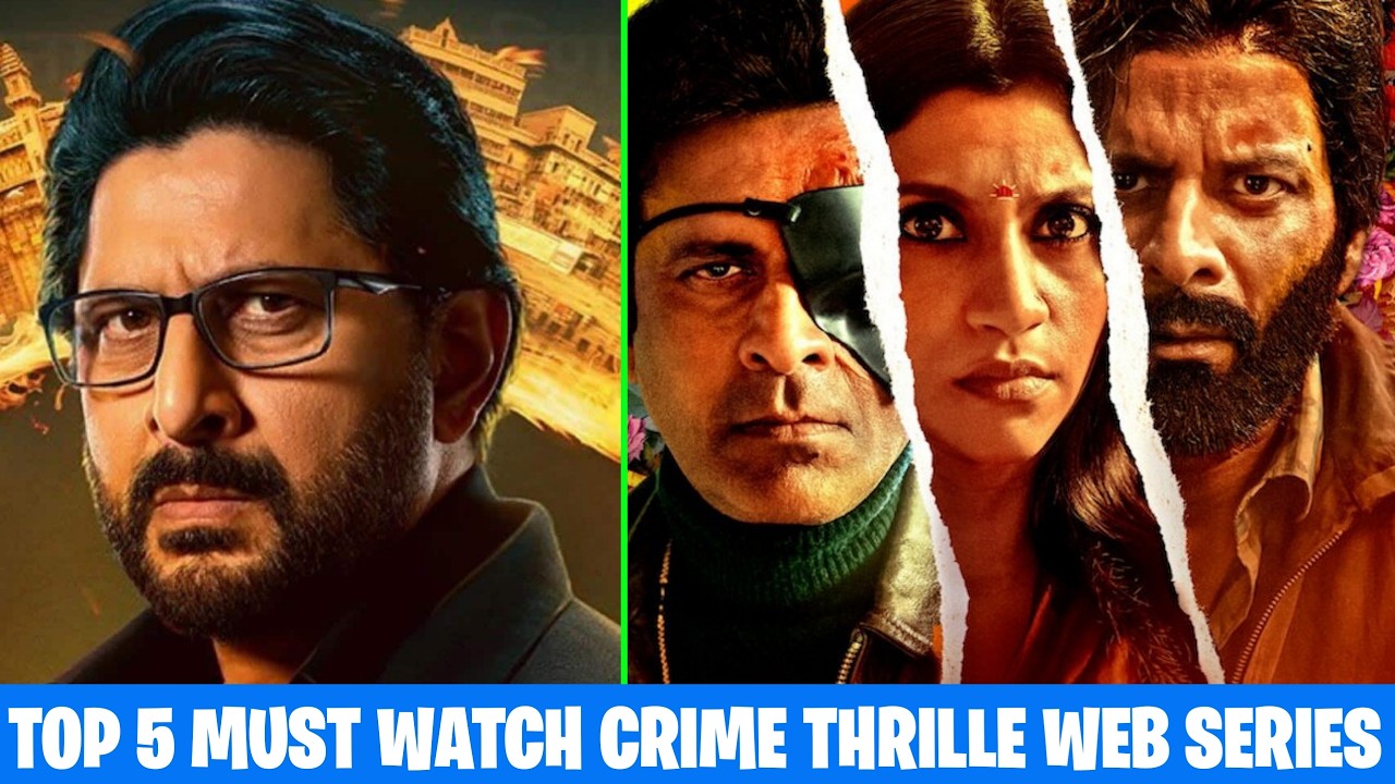 top 5 suspense thriller web series in hindi | best thriller series to watch