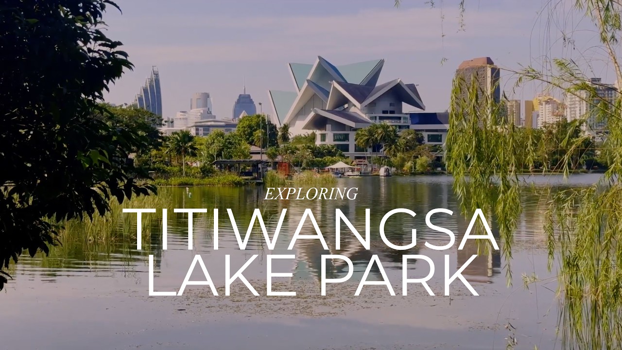 What Titiwangsa Lake Park Looks Like | Kuala Lumpur, Malaysia