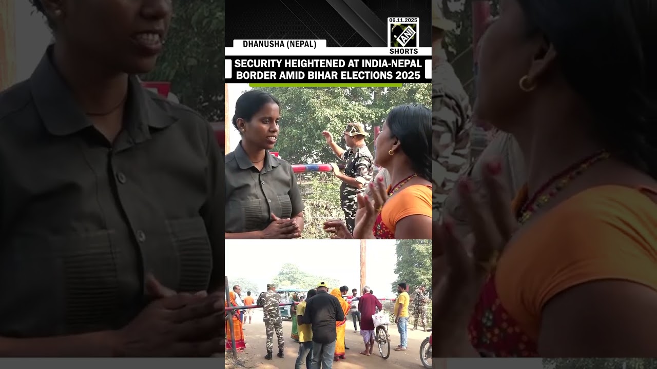 Security tightens at India-Nepal Jatahi border amid Bihar Elections 2025