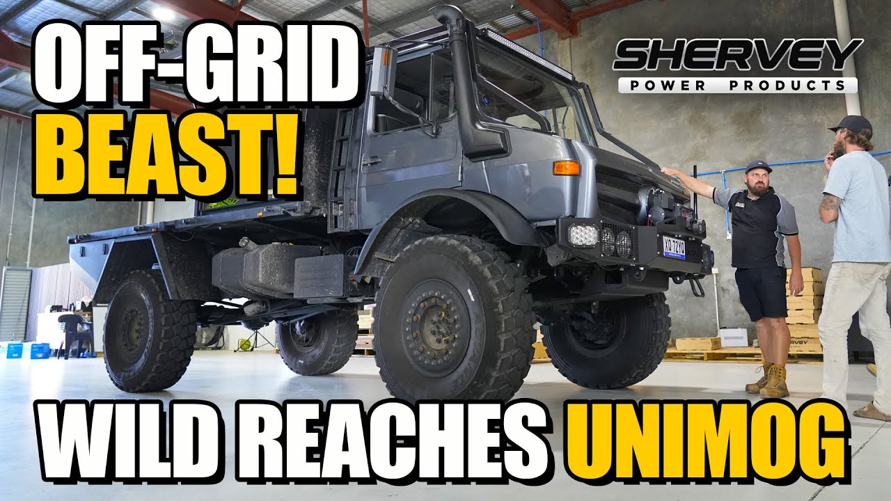 Wild Reaches Unimog | Aussie Expedition Power System | Shervey Power Products