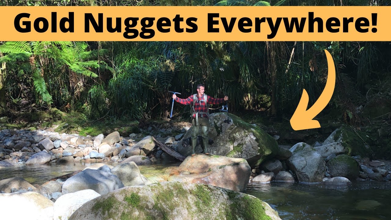Amazing gold prospecting in NZ!