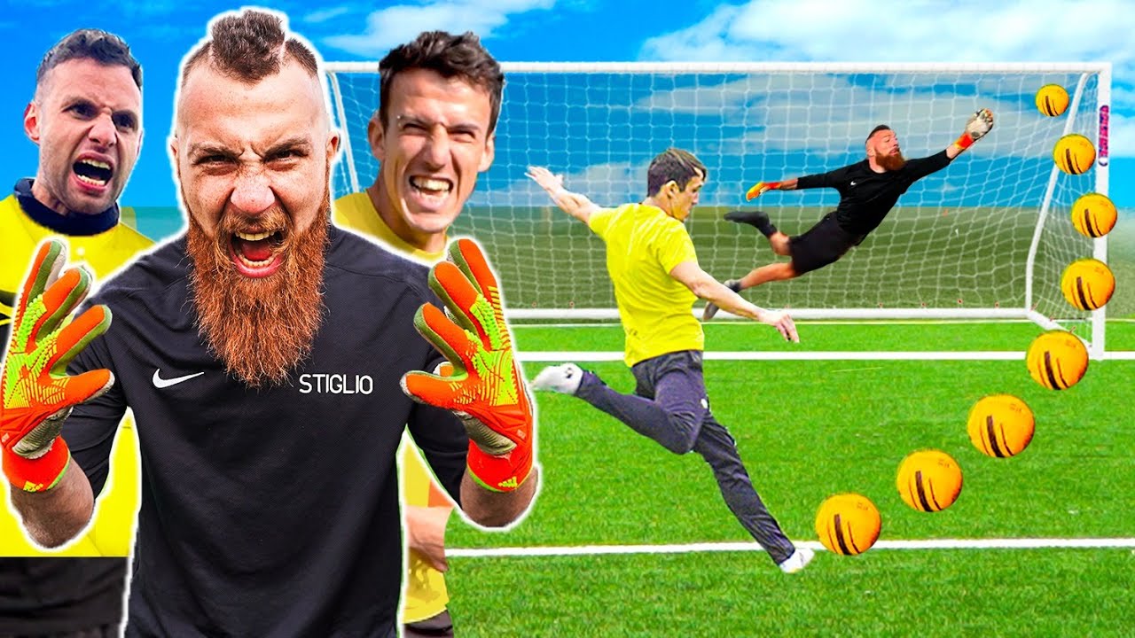 Quanto &egrave; FORTE il PORTIERE della 100 Tiri ? Sfidiamo RAGNAR GK