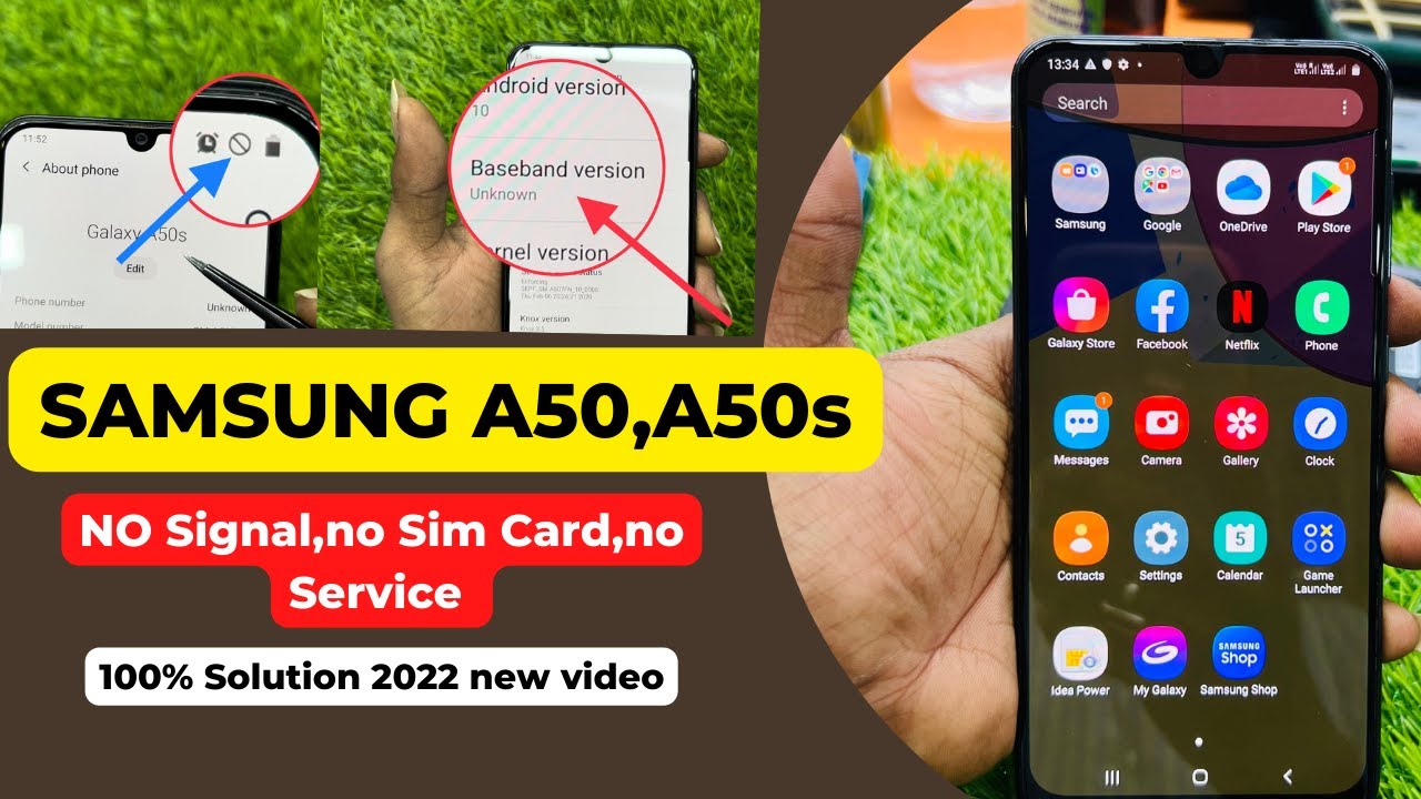 Samsung A50s A50 no service solution | Samsung A50,A50s Network Problem Solution