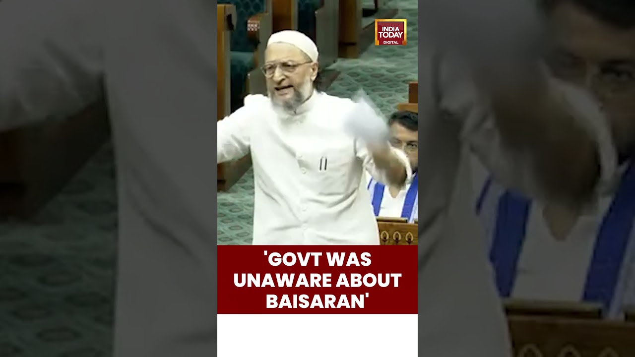 Government Was Unaware About Baisaran: Asaduddin Owaisi | Operation Sindoor Debate