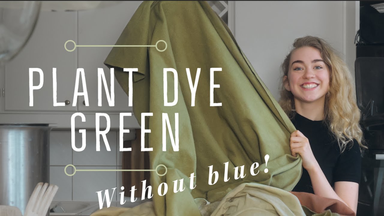 I Tried to Plant Dye Green with Weld + Iron | Does it really work?