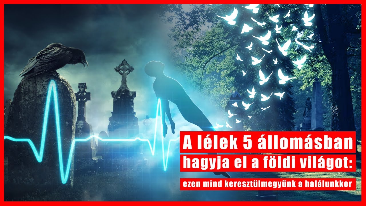 A l&eacute;lek 5 &aacute;llom&aacute;sban hagyja el a f&ouml;ldi vil&aacute;got: ezen mind kereszt&uuml;lmegy&uuml;nk a hal&aacute;lunkkor?