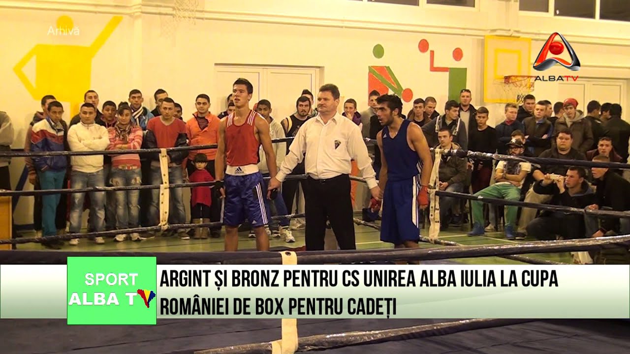 Argint si bronz pentru CS Unirea Alba Iulia la Cupa Romaniei de box pentru cadeti!