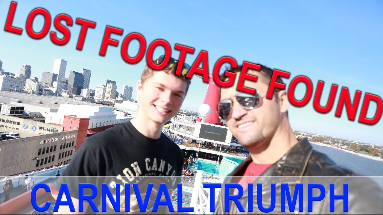 Lost footage finally found from 2016 Carnival Triumph. A cruise out of New Orleans to Cozumel.