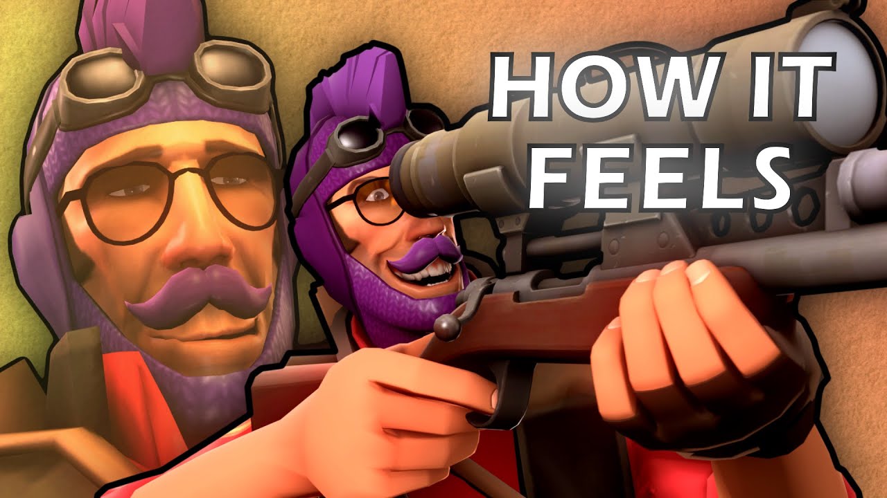 Каково это Играть за Снайпера в TF2