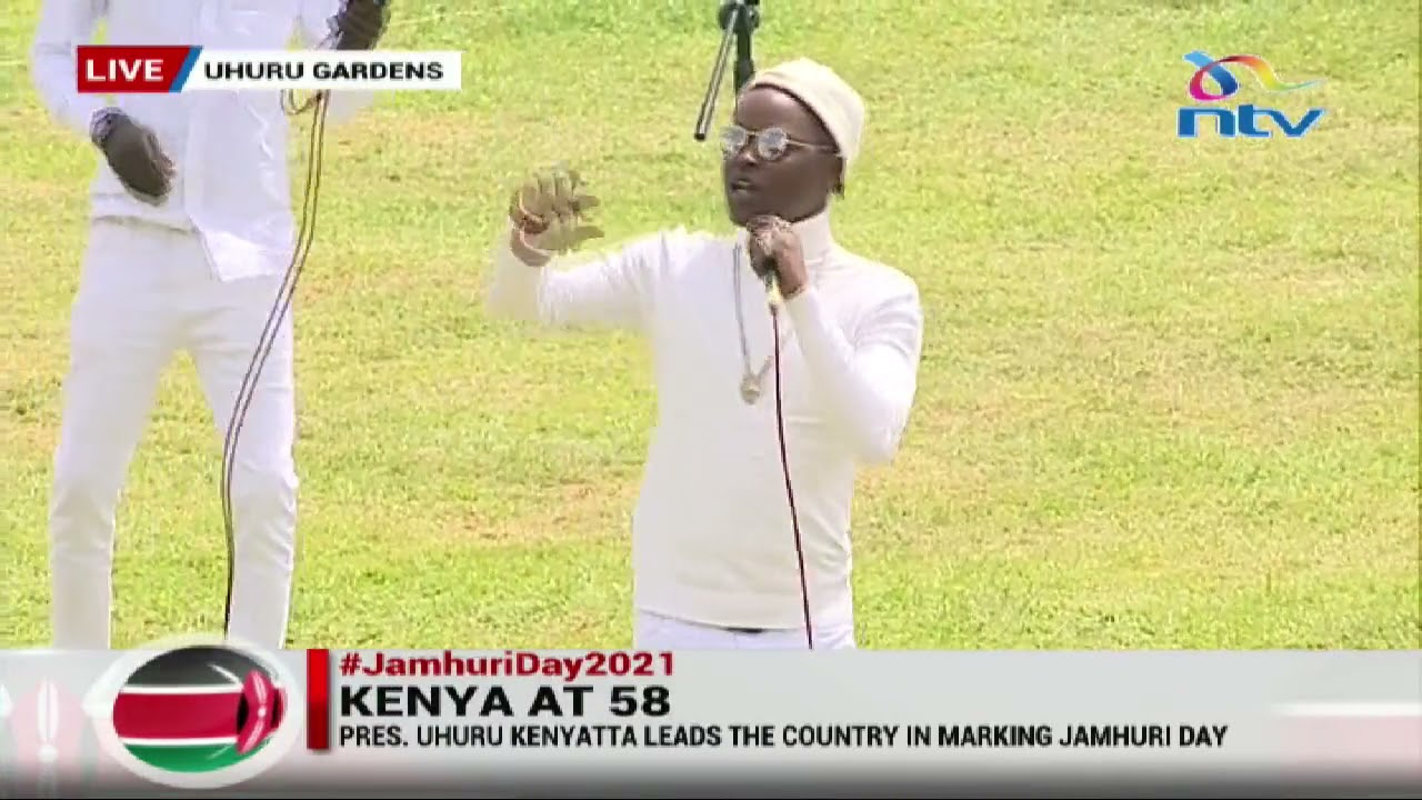 Jua Cali, Mbogi Genje, Femi One, Stivo Simple Boy's perfomance at Jamhuri Day celebration