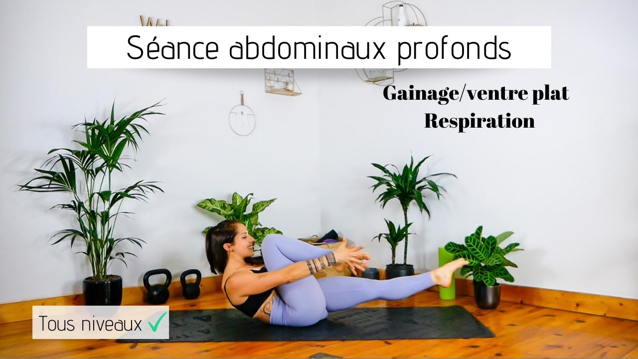 Séance ABDOMINAUX ** VENTRE PLAT / GAINAGE ** Tous niveaux