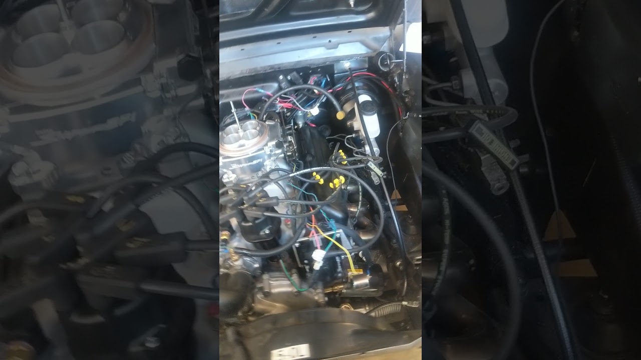 1965 Mustang stock 302 Sniper and Hyperspark set up
