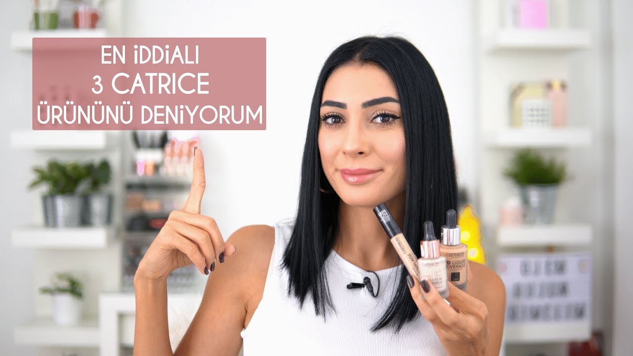 En İddialı 3 Catrice Ürününü Deniyorum | Baz, Fondöten, Kapatıcı 💁🏻👍