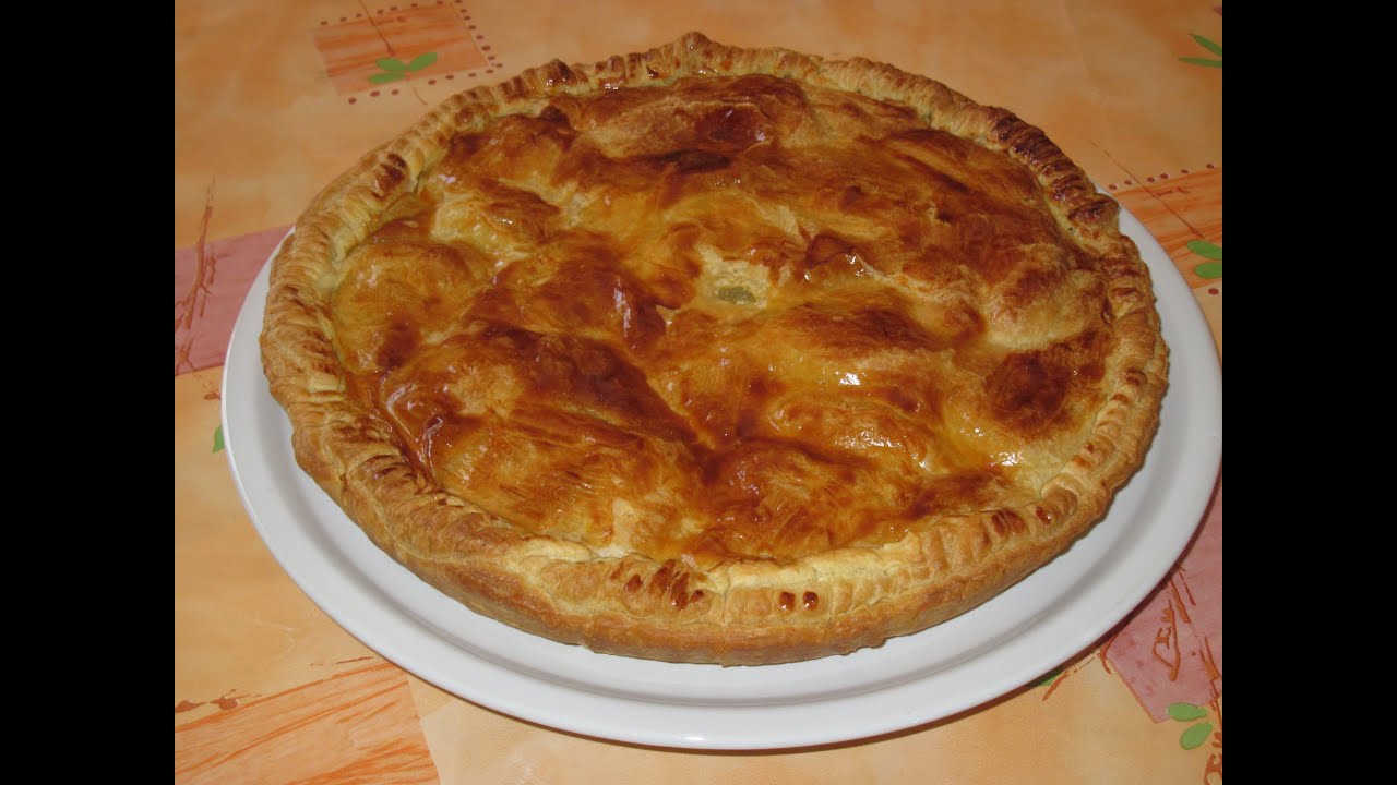La recette rapide de la tourte aux pommes de terre 🥔​ plat économique