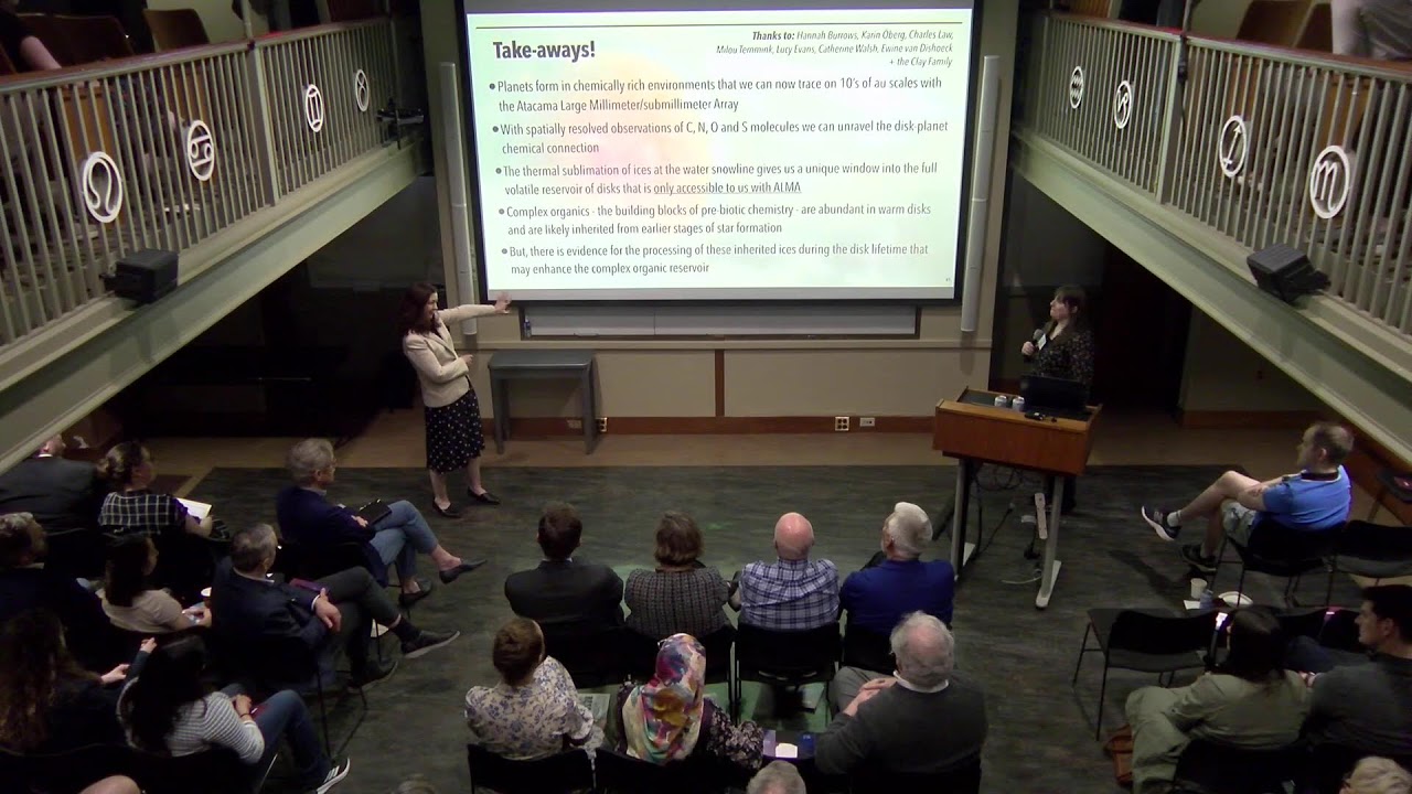 Alice Booth, Clay Lecture: Characterizing the Chemical Landscape of Planet Formation