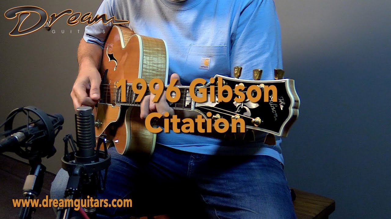 1996 Gibson Citation, Tiger Maple & Carved Spruce