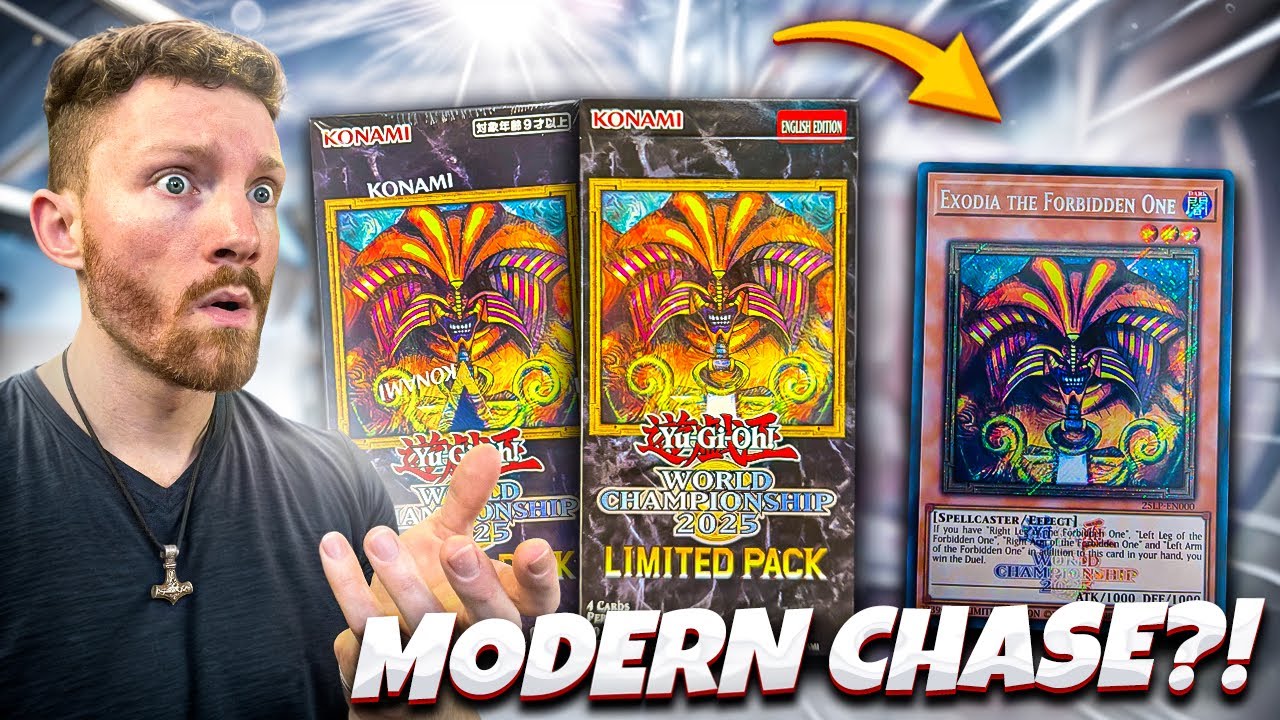 The Right Move for Konami?! World Championship 2025 Limited Pack Opening! (NEW Exodia)