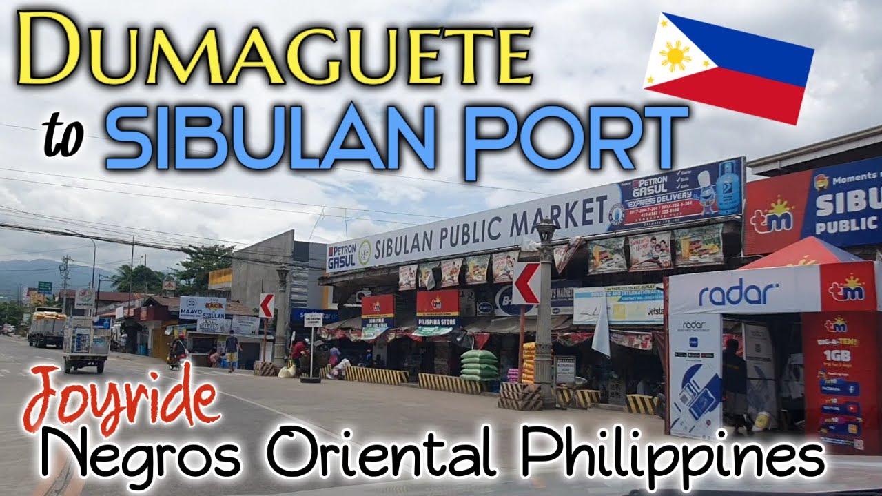 DUMAGUETE to Sibulan Port | Joyride Negros Oriental Philippines