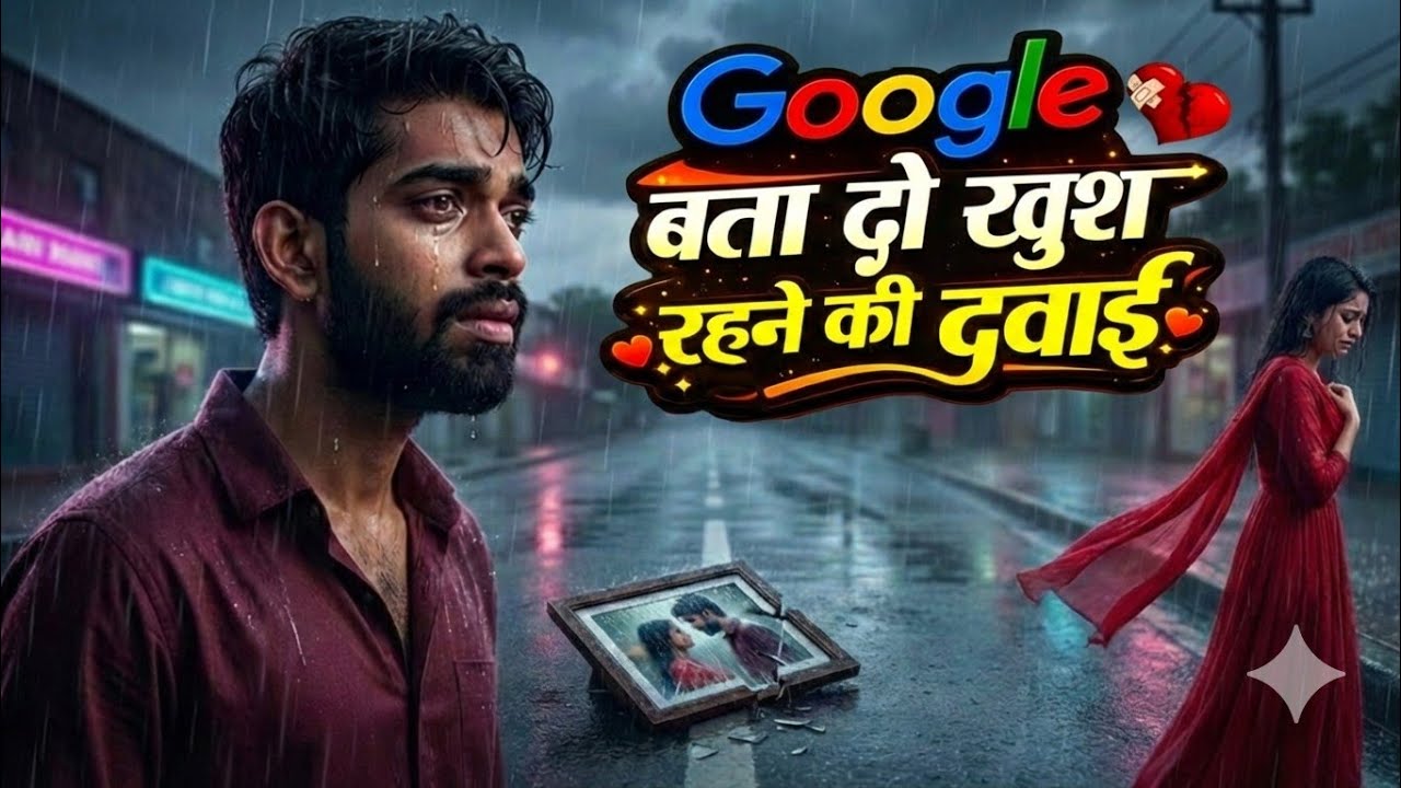 Google Bata Do Khush Rehne Ki Dawai 💔🍻 | Sad Heart Touching Song | SangamChaudharyKeGaane New Song