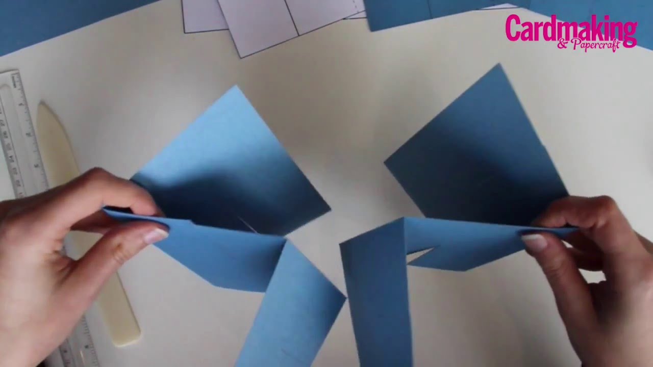 How to make a cascade card