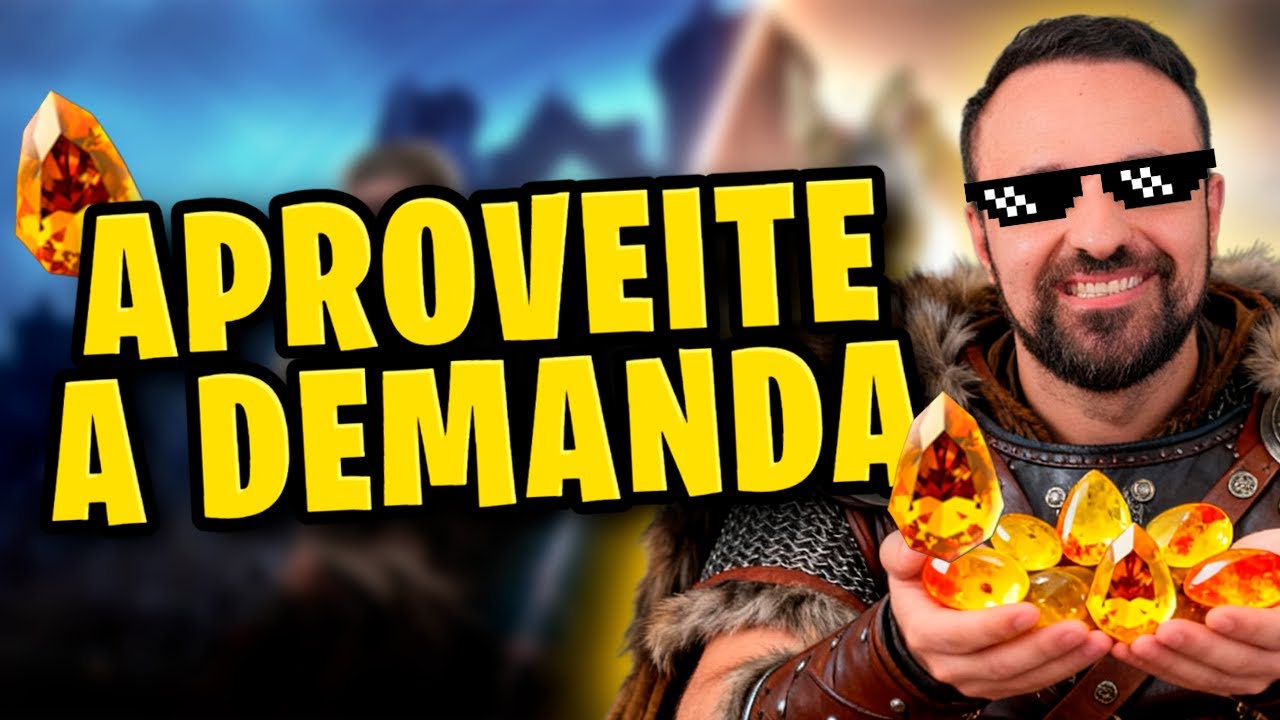 AMBAR O OURO DE LEGENDS OF YMIR - FARME MUITO!