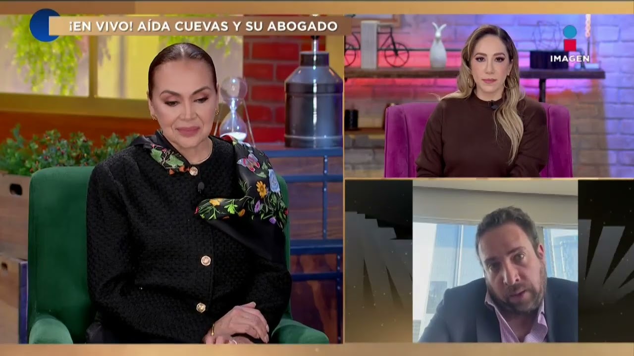 EN VIVO Aída Cuevas y su abogado ROMPEN EL SILENCIO sobre la resolución de DEMANDA contra Carlos