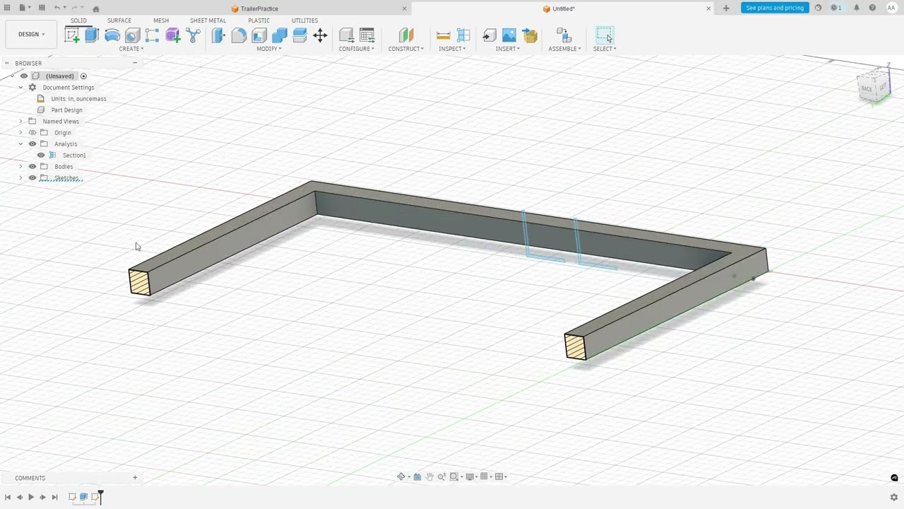 Fusion 360 Tutorial Custom Road Grader Trailer