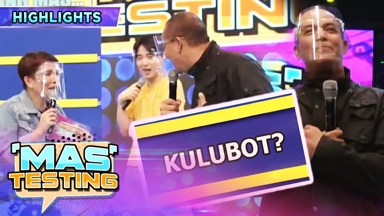 Direk Bobet jokingly gets offended | It&rsquo;s Showtime Mas Testing
