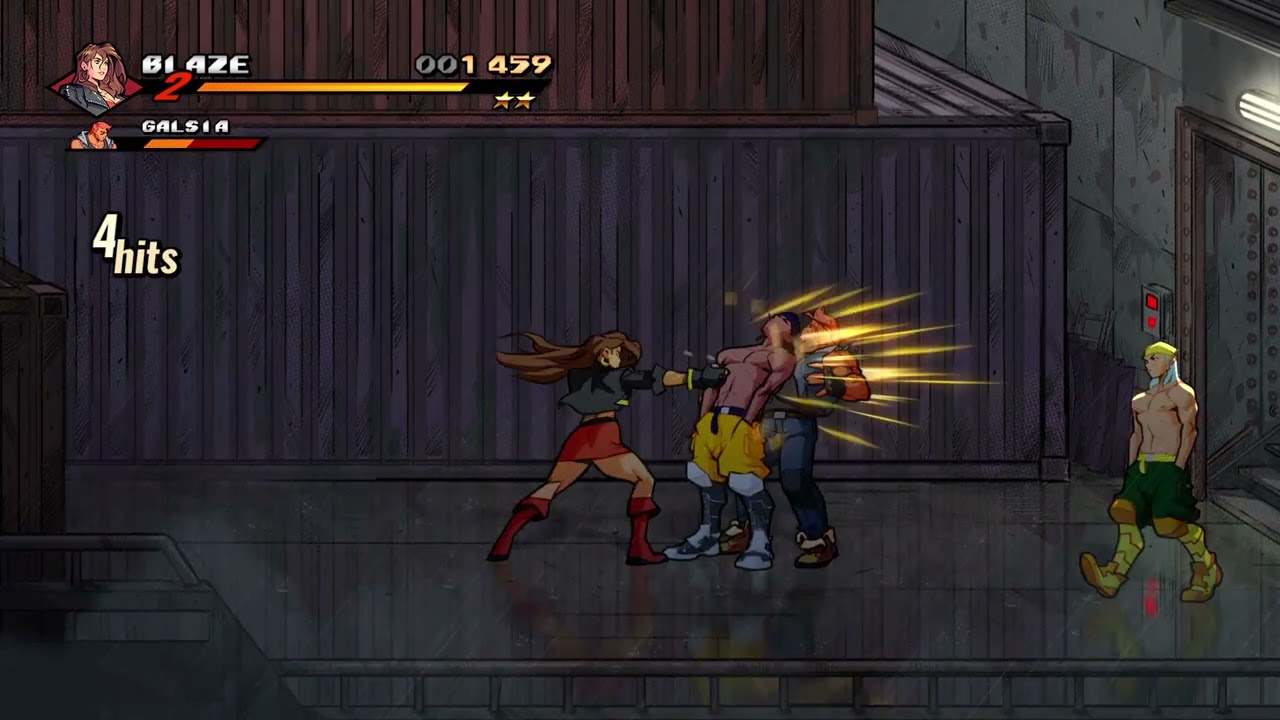 Streets of Rage 4- Stage 3: Cargo Ship (Blaze Playthrough)