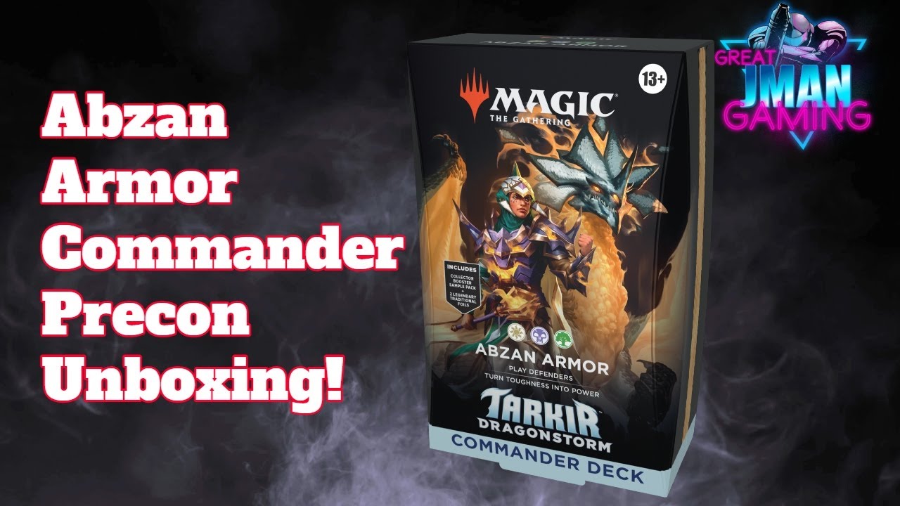 Abzan Armor Commander Deck Unboxing & First Impressions &ndash; Toughness Matters!