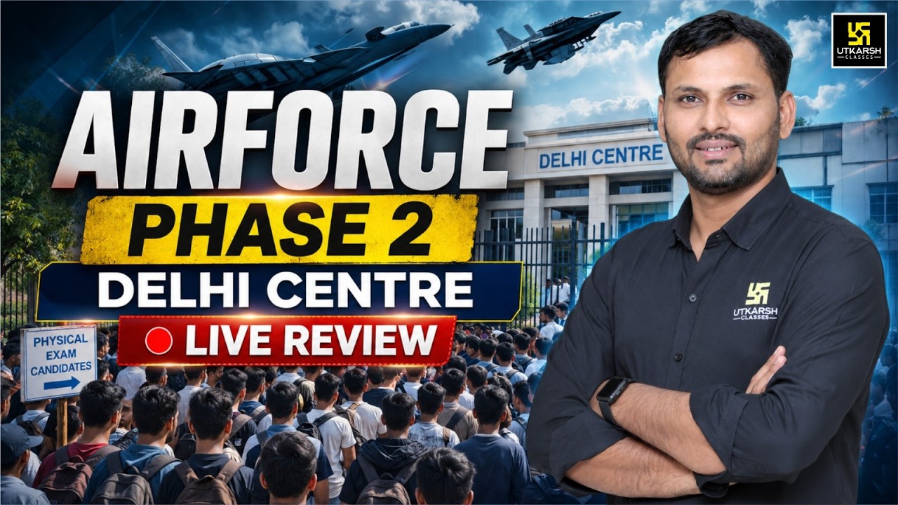 Airforce Phase 2 Delhi Centre Live Review | Physical, Medical & Reporting Experience | Ravikant Sir