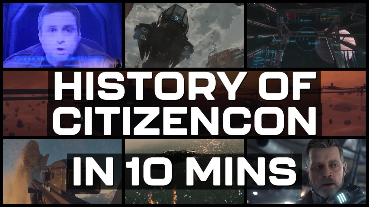 Star Citizen: Every CitizenCon In 10 Minutes