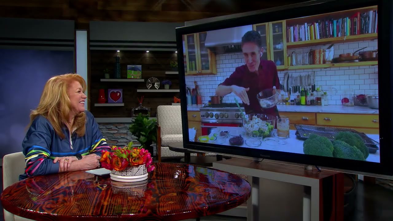 J.M. Hirsch Makes Tahini-Lemon Chicken & Broccoli Salad