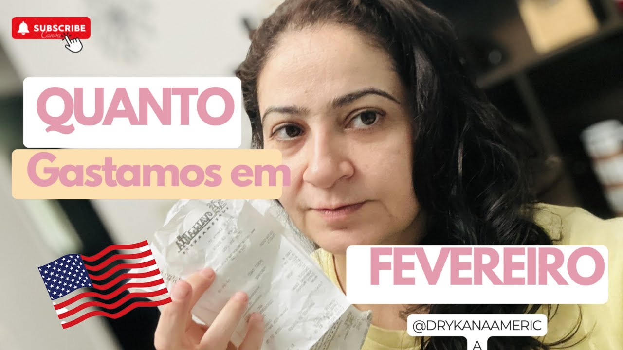 Quanto gastei de compras em mercado fevereiro de 2026 na Califórnia!?