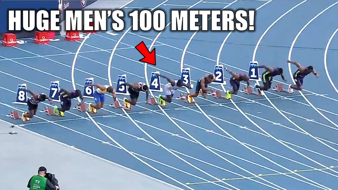 Men's 100 Meters Was Crazy || Diamond League Silesia - Another Record Falls
