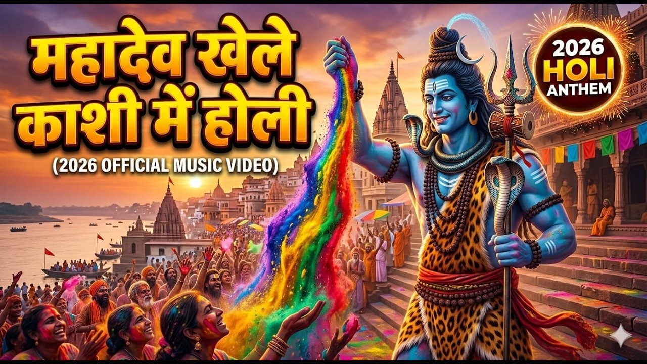 🔥 शिव खेले काशी में होली | Kashi Holi with Mahadev |  Holi 2026 Special  |  Holi new Song