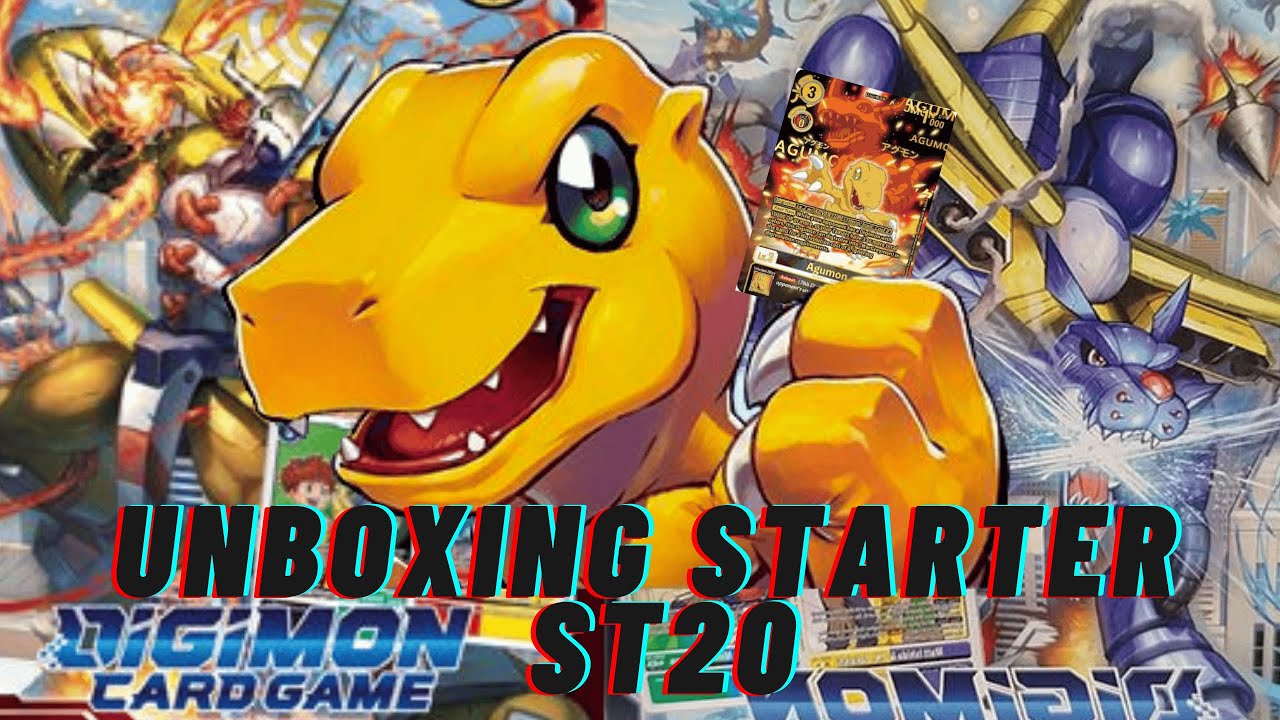 Unboxing STARTER DECK ST-20 