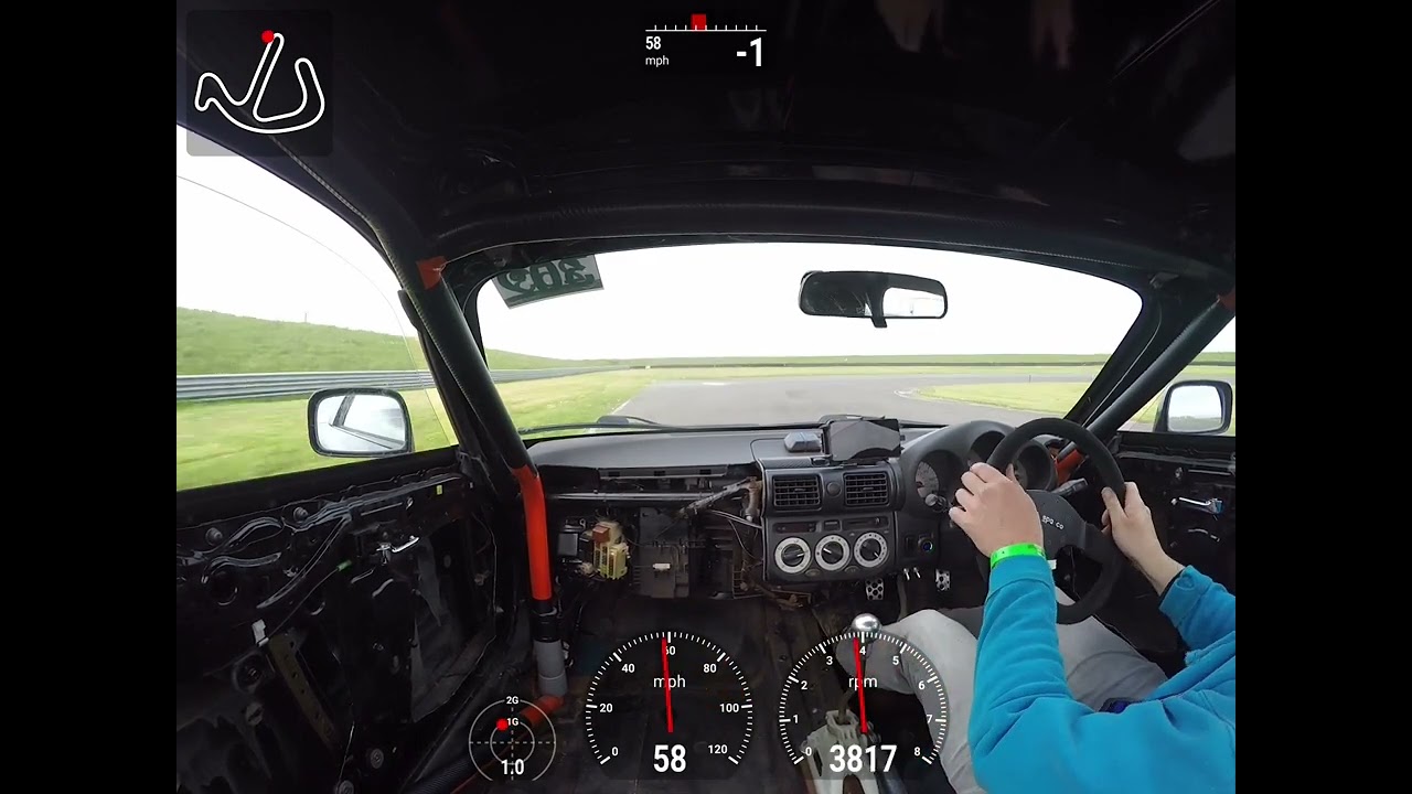 Last session of the day at Anglesey 6/5/2024 Chasing Fiesta ST round a quiet track in Toyota M2 2AR