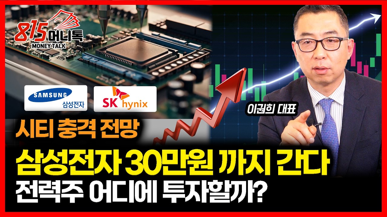 시티 충격 전망.. 삼성전자 30만 원 간다 