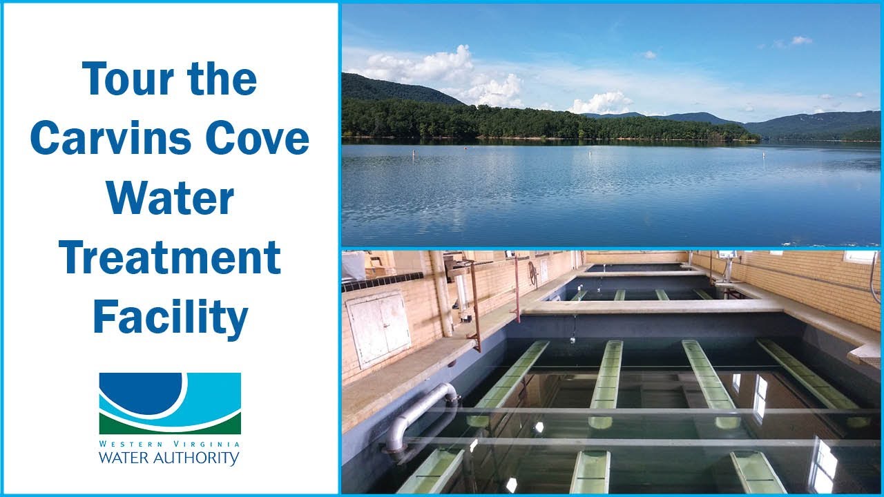 How we treat drinking water at Carvins Cove Water Treatment Facility