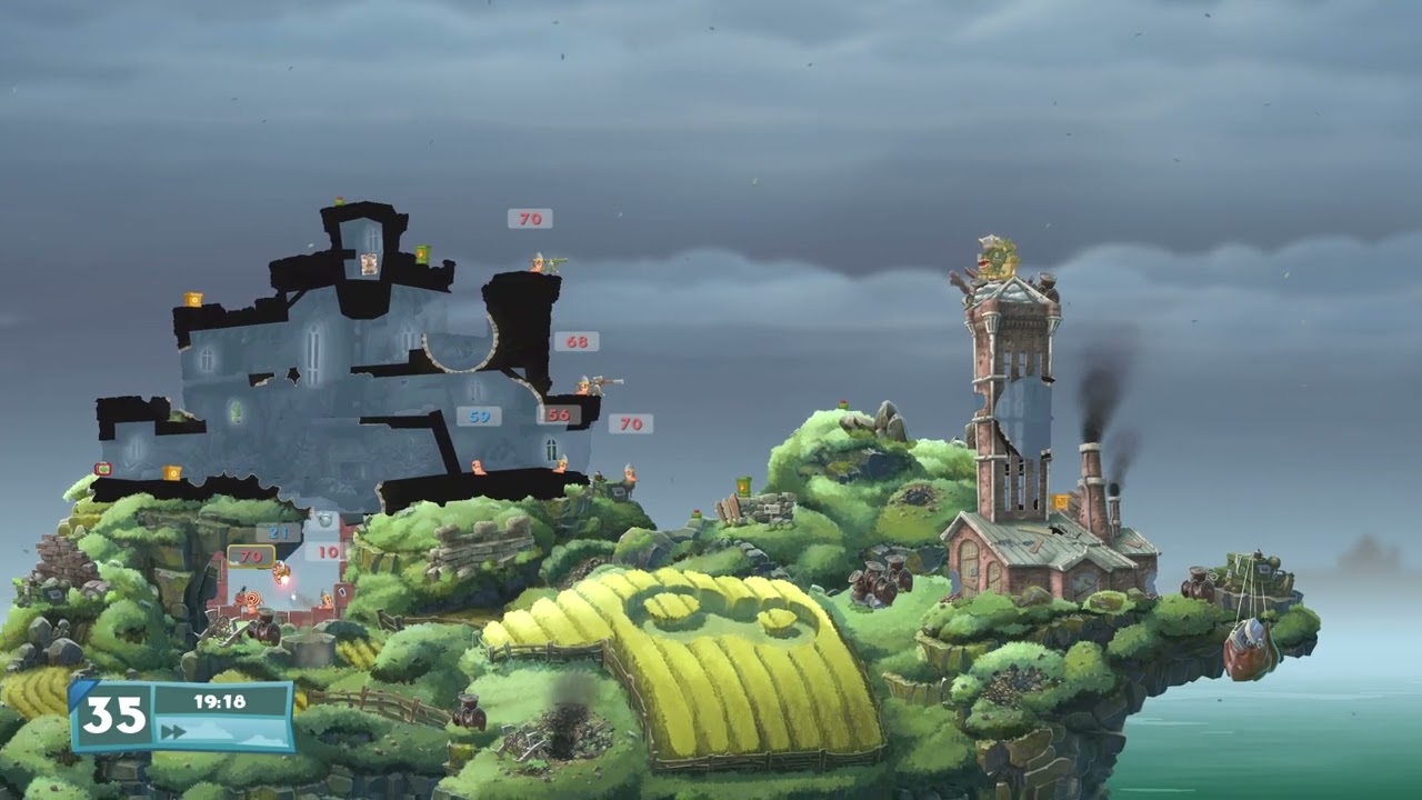 Worms W.M.D - The Banks of England (Campaign): 43s [WR]