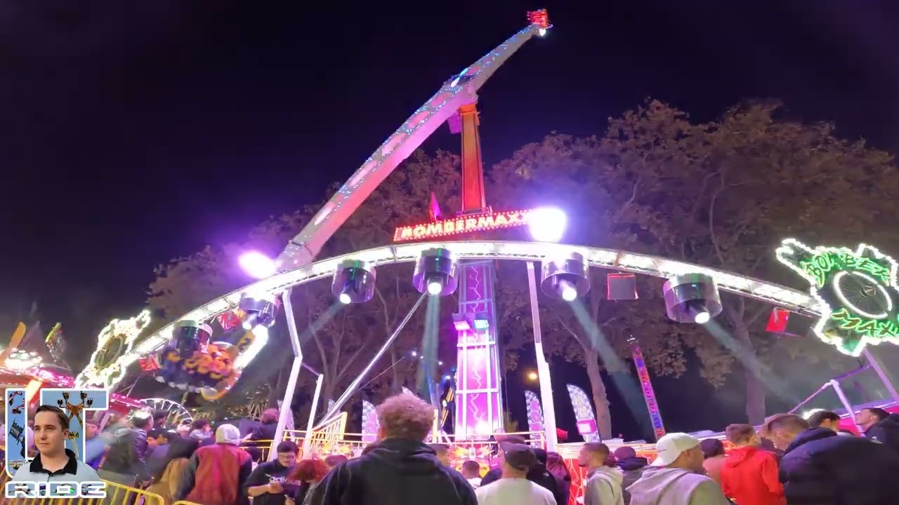 Manège BOMBERMAXX - Foire Saint-Romain 2022 | Off ride POV #rouen #attraction #foire