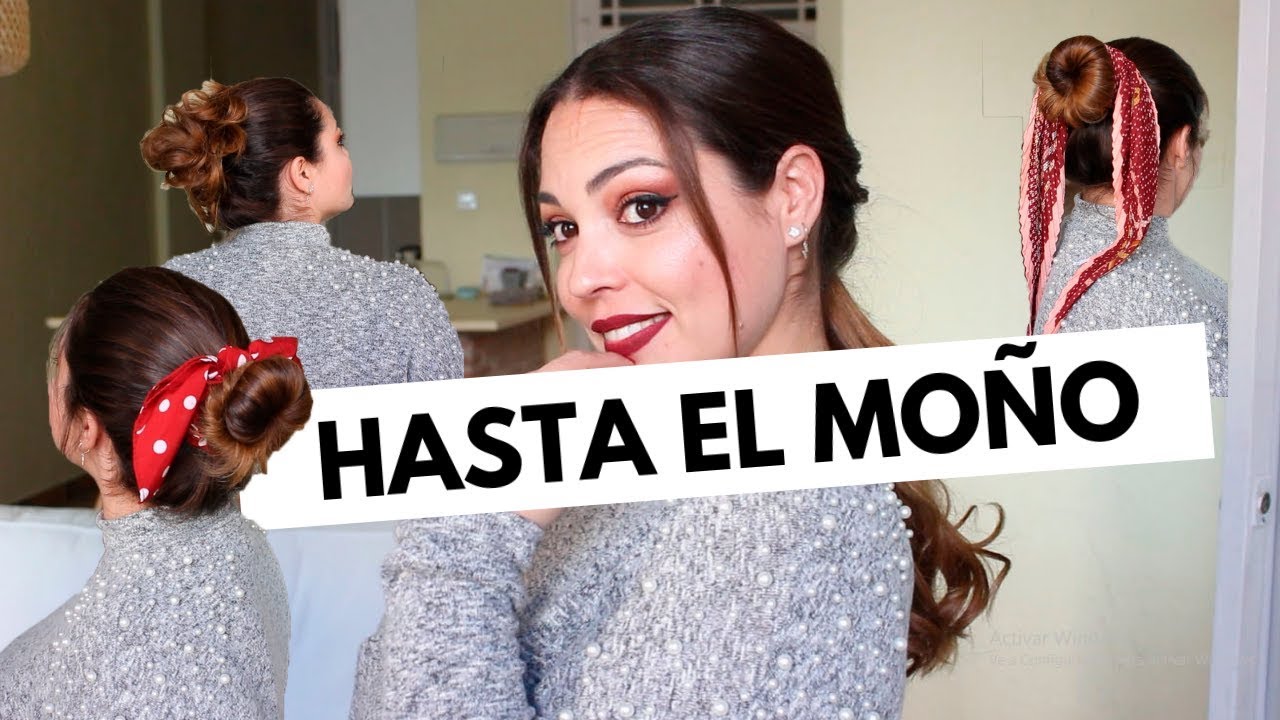 MOÑOS Y RECOGIDOS FÁCILES para torpes (como yo) | Pretty and Olé