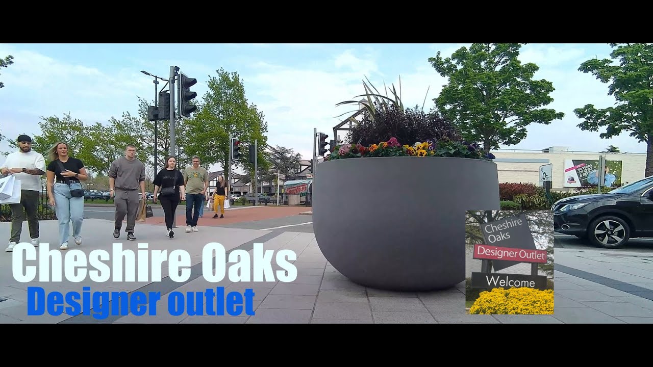 [4K] Cheshire Oaks Designer Outlet Walking Video 🇬🇧