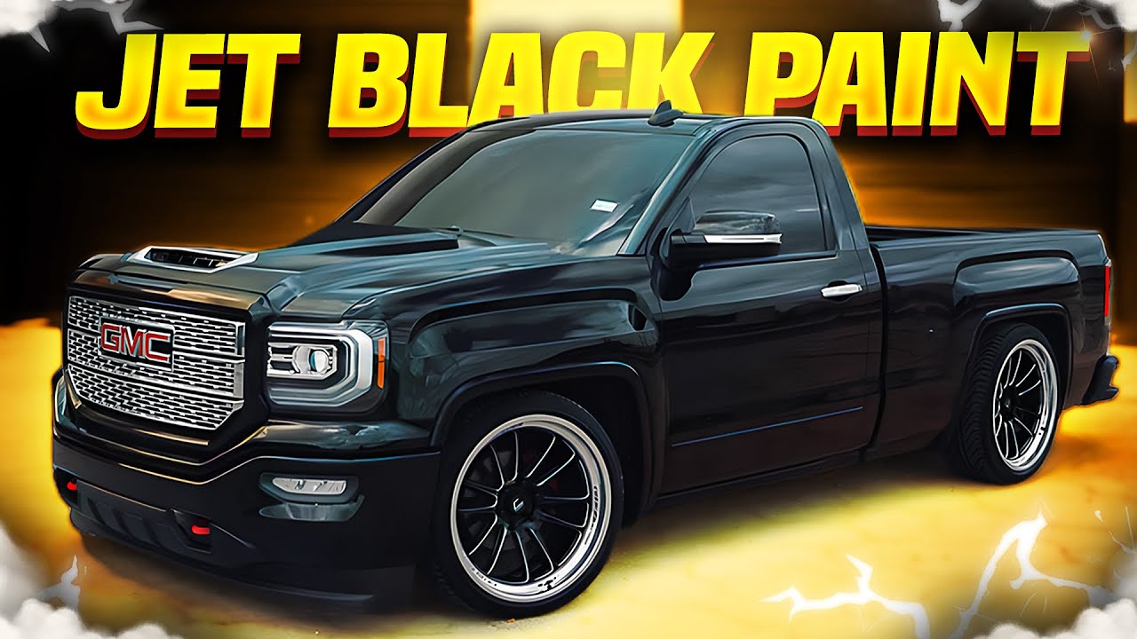 This Is The Most Wet Black Paint Ever!!😍